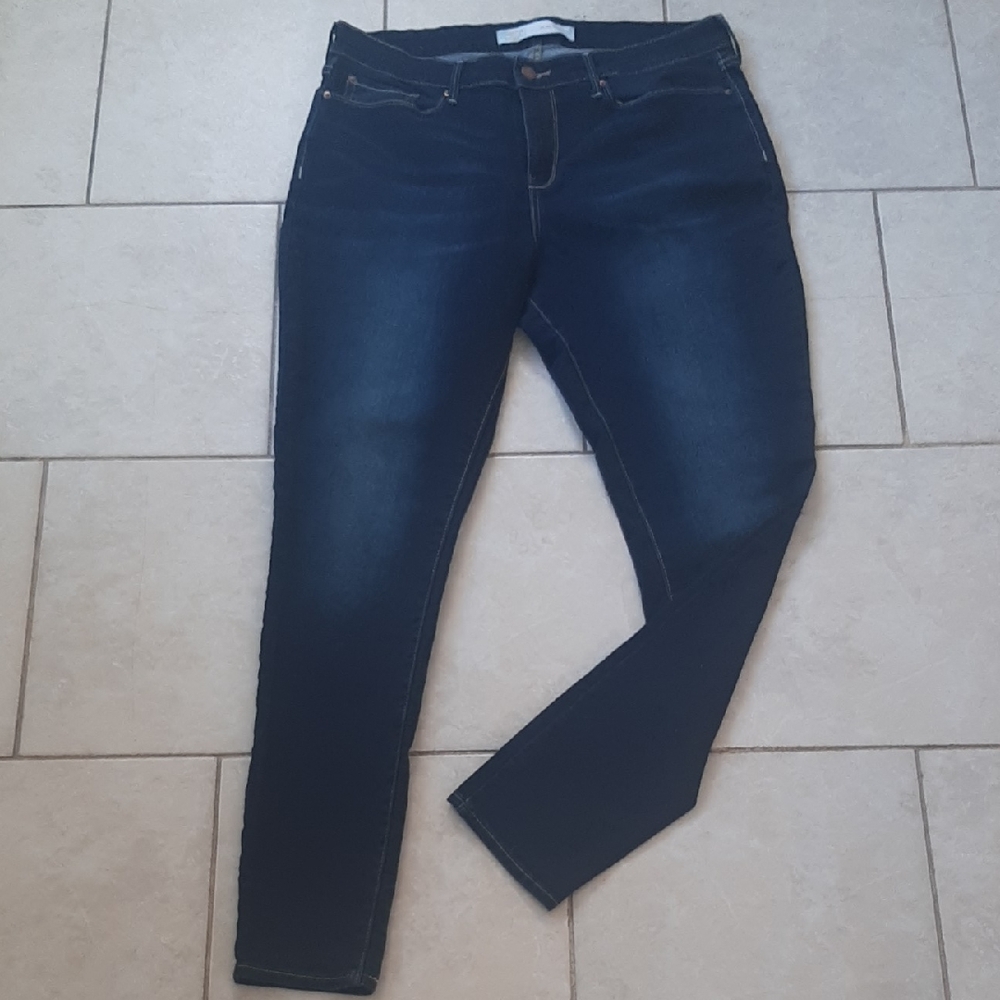 Levi's NWOTDeep Indigo Skinny Jeans Size 16L Tall 33x32